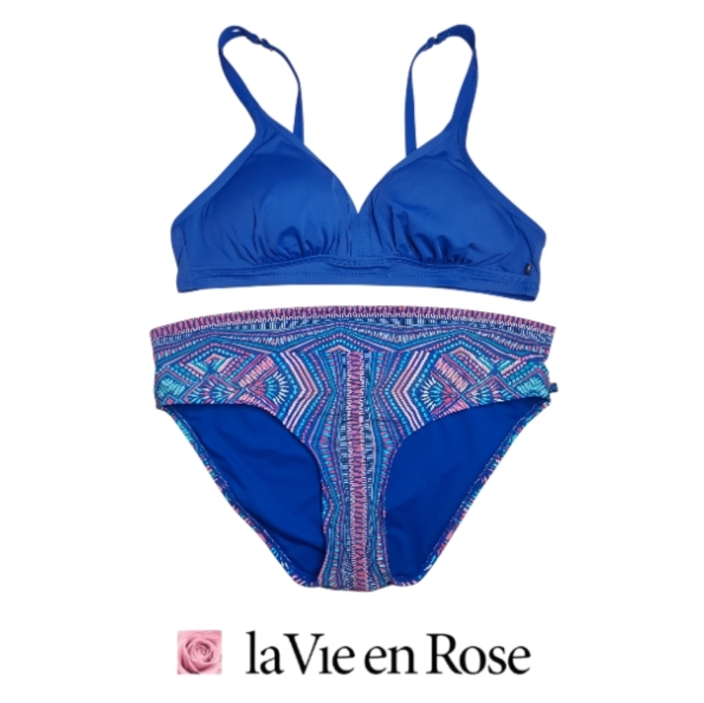 La Vie En Rose Aqua Bikini Set